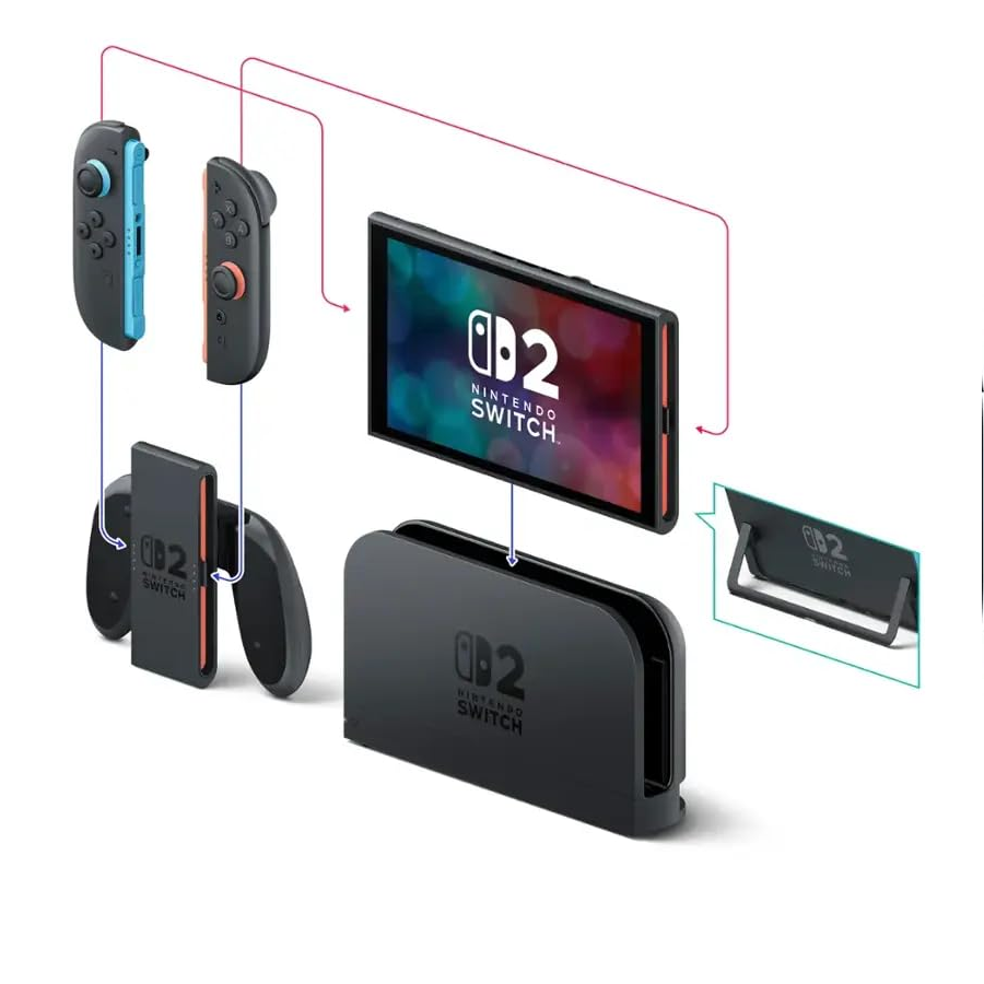 Nintendo Switch 2 OLED Console Bundled with Screen Protector