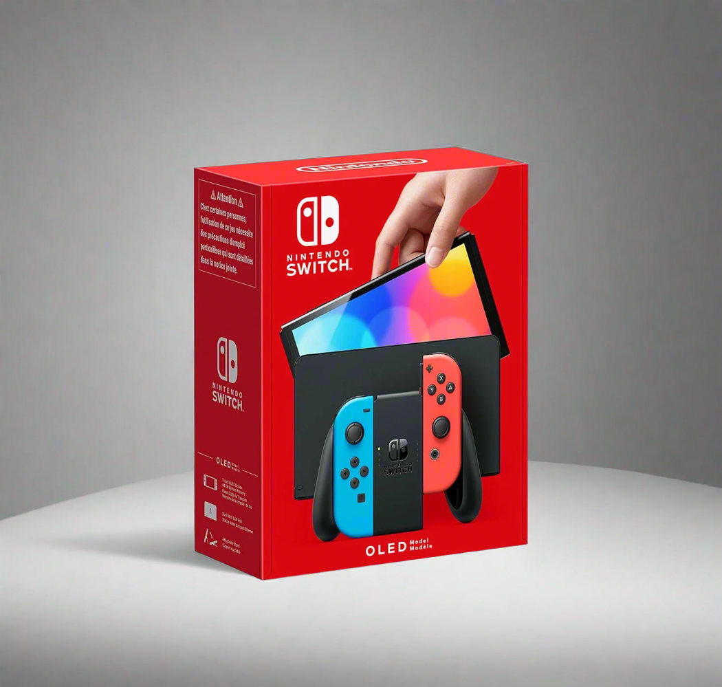 Nintendo Switch - OLED Model Neon Blue/Neon Red set